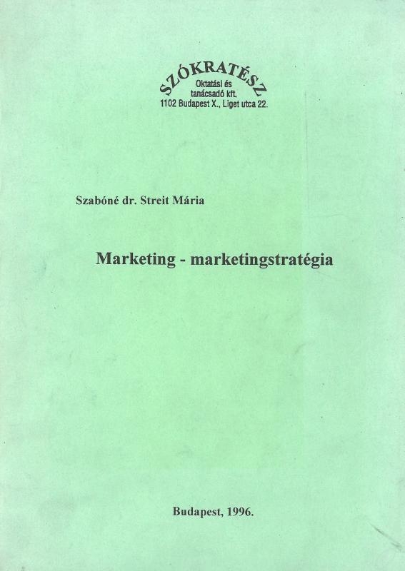 Marketing - marketingstratégia