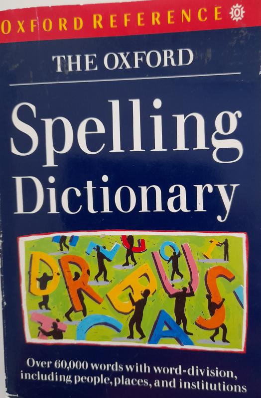 Oxford Spelling Dictionary