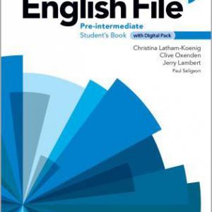 ENGLISH FILE 4E PRE-INTERMEDIATE SB. +Digital Pack*