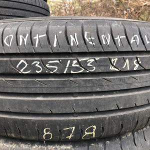878s 235/55r18 2 continental 6