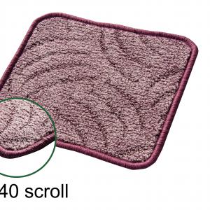 Scroll lábtörlő 30x40 cm