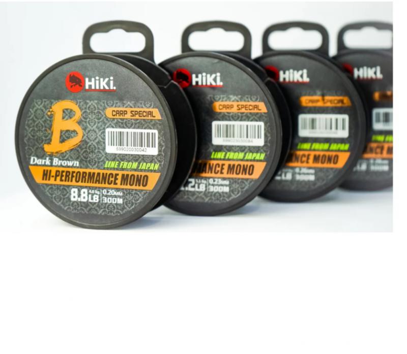 HiKi-Dark Brown zsinór 300 m 0,24mm