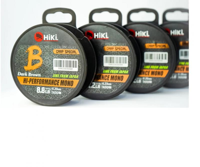 HiKi-Dark Brown zsinór 300 m 0,35mm