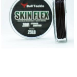 Bull Tackle - Skin Flex bevonatos előke zsinór 20 M Barna
