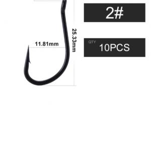 Carp King-Edyes Stiff Rig horog 4 méret