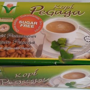Kopi PeGaga cukormentes kávé  (ginko biloba/páfrányfenyős instant kávé) 12db 22g