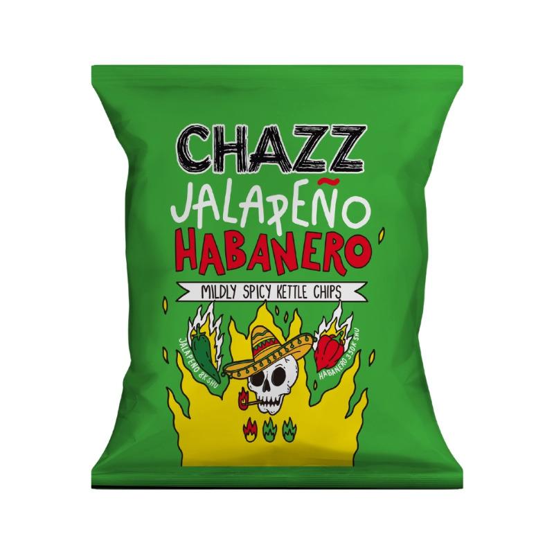Chazz Jalapeno Habanero Ízű Chips 50 gramm