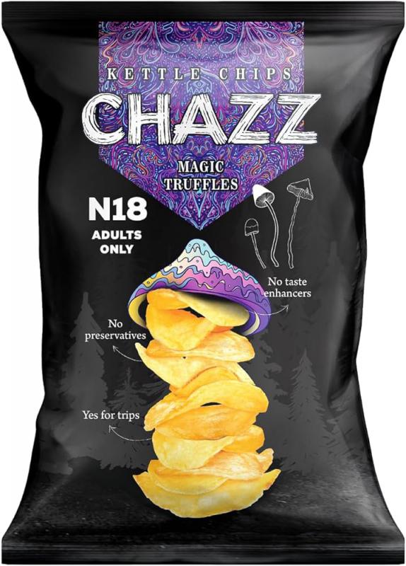 Chazz Magic Truffles szarvasgomba Ízű Chips 90 gramm