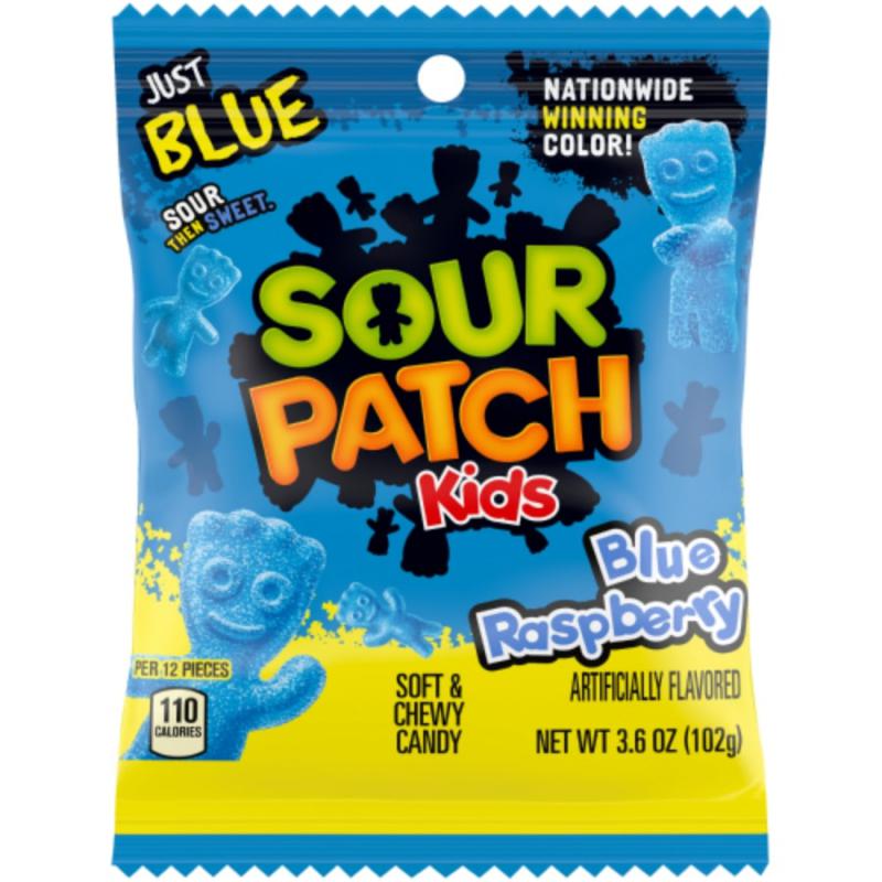 Sour Patch Kids  Blue Raspberry Áfonya Ízű 141 gramm