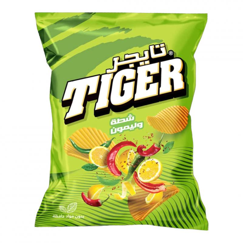 Tiger Chili Lime Chips 90 gramm
