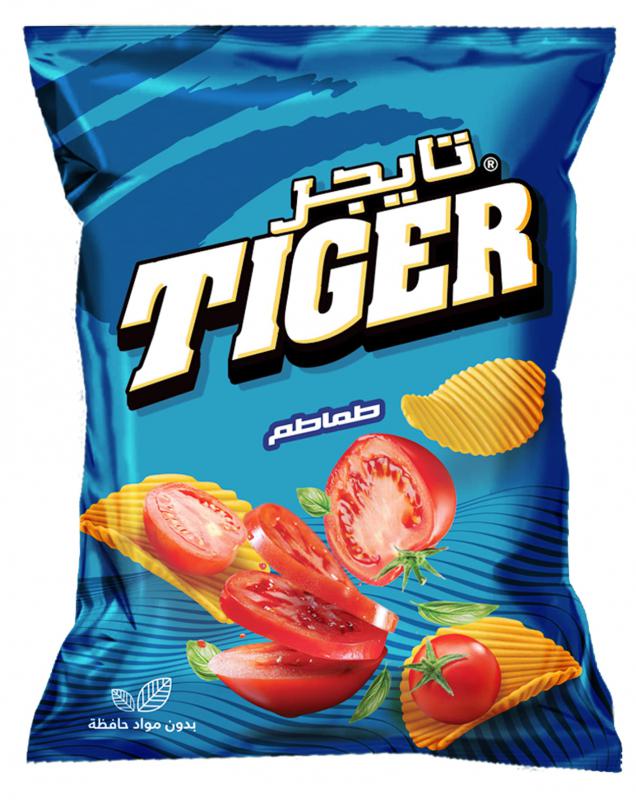 Tiger Paradicsom ízű Chips 90 gramm