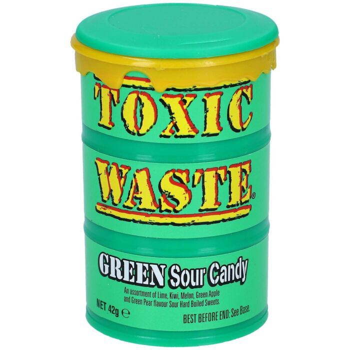 Toxic Waste Green Extra Savanyú Cukorka 42g