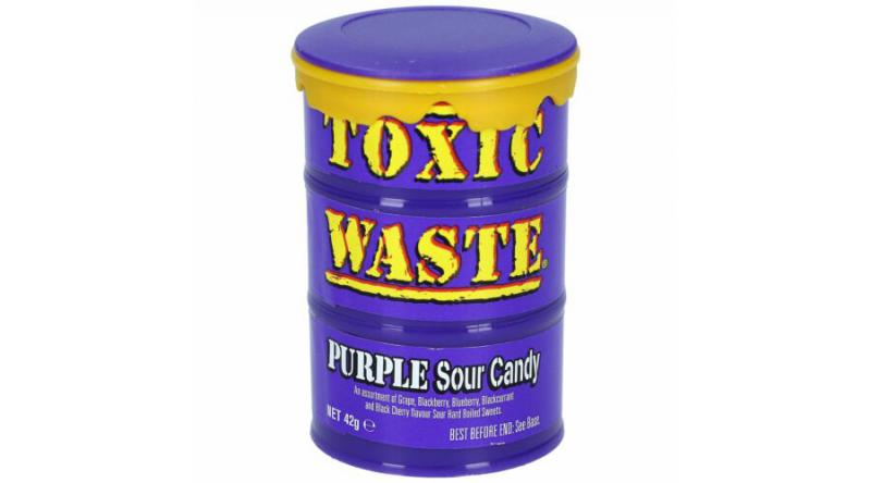 Toxic Waste Purple Extra Savanyú Cukorka 42g
