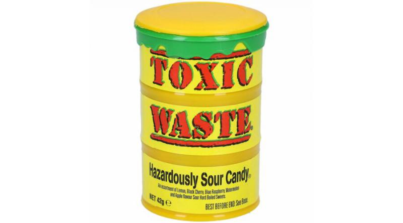 Toxic Waste Yellow Extra Savanyú Cukorka 42g