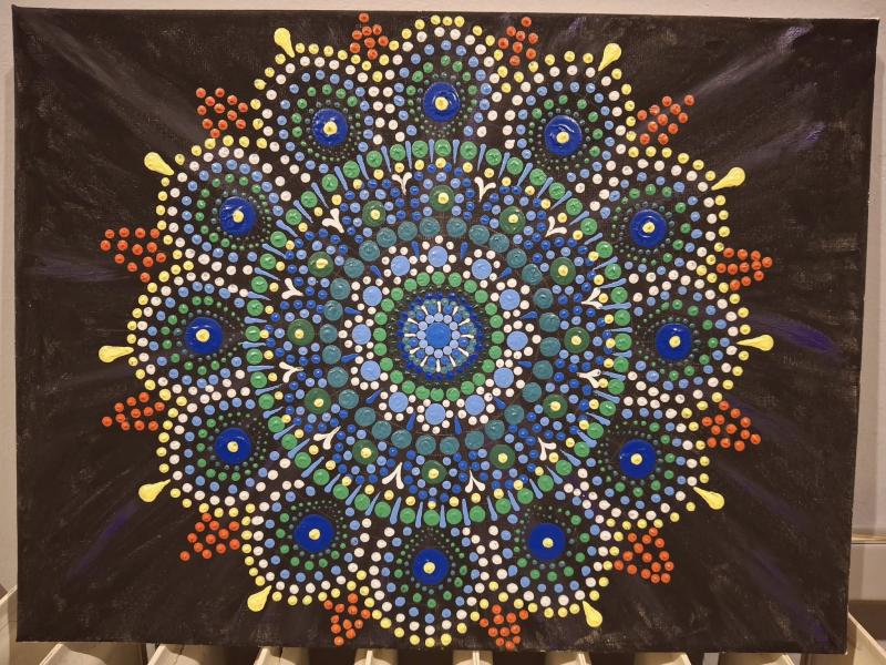 Mandala kép