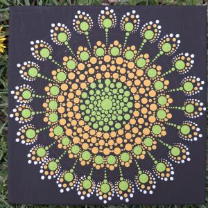 Bűvölet - mandala falikép