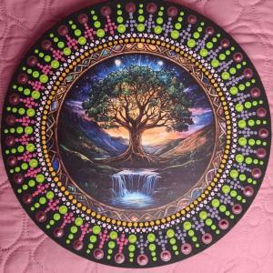 Életfa - mandala falikép