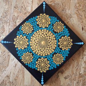 Mandala falikép 20x20 cm