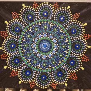 Mandala kép