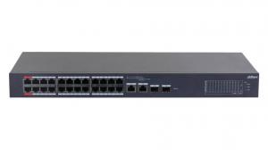 Dahua 24-port menedzselhető POE switch (CS4226-24ET-375)