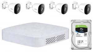 IMOU&DAHUA KIT: 1 db 2104 PoE NVR + 4 db F42EA kamera + 1 db 1 TB HDD (KIT_NVR2104_4-F42EA)