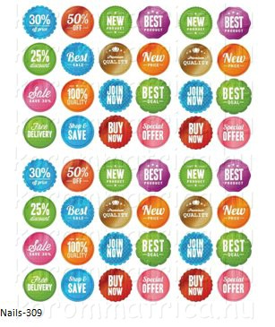 Best of körömmatrica