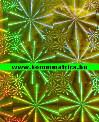 Hologramos körömmatrica (3)