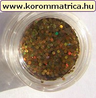 Konfetti 1mm super arany