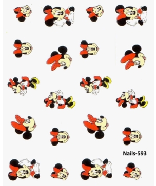 Minnie körömmatrica Nails-593