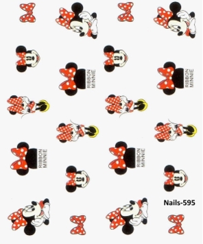 Minnie körömmatrica Nails-595