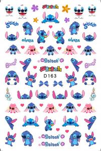 Lilo és Stitch körömmatrica D163