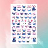Lilo és Stitch körömmatrica D166