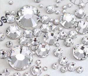 Sw. kristály strasszkő 100db. (1,7mm, ss5) - Clear