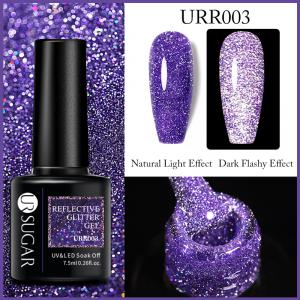 UR Sugar Reflective Glitter gél lakk URR003