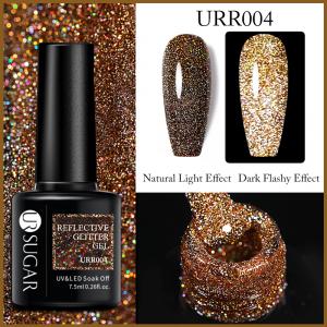 UR Sugar Reflective Glitter gél lakk URR004