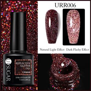 UR Sugar Reflective Glitter gél lakk URR006