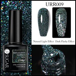 UR Sugar Reflective Glitter gél lakk URR009