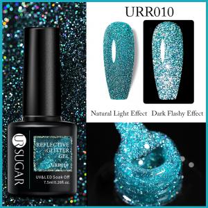 UR Sugar Reflective Glitter gél lakk URR010