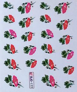 Virág Körömmatrica BJC-177