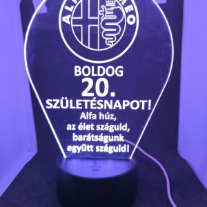 Alfa Romeo LED lámpa