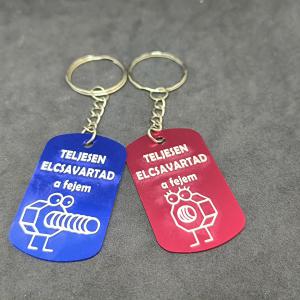 Elcsavartad a fejem páros kulcstartó