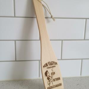 Gravírozott fakanál - Tudok nokedlit szaggatni