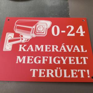 Kamerával megfigyelt terület