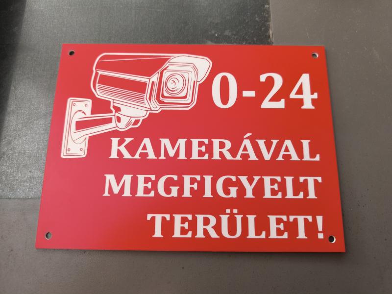 Kamerával megfigyelt terület