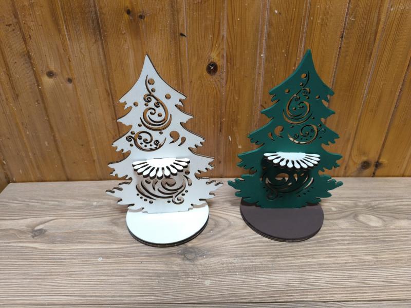 Karácsonyfa szalvétatartó