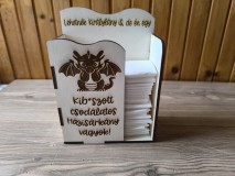 Asztali papírzsebkendő tartó - Házisárkány