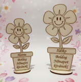 Egyedi vidám nőnapi virág