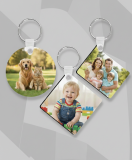 Kétoldalas MDF fényképes kulcstartó