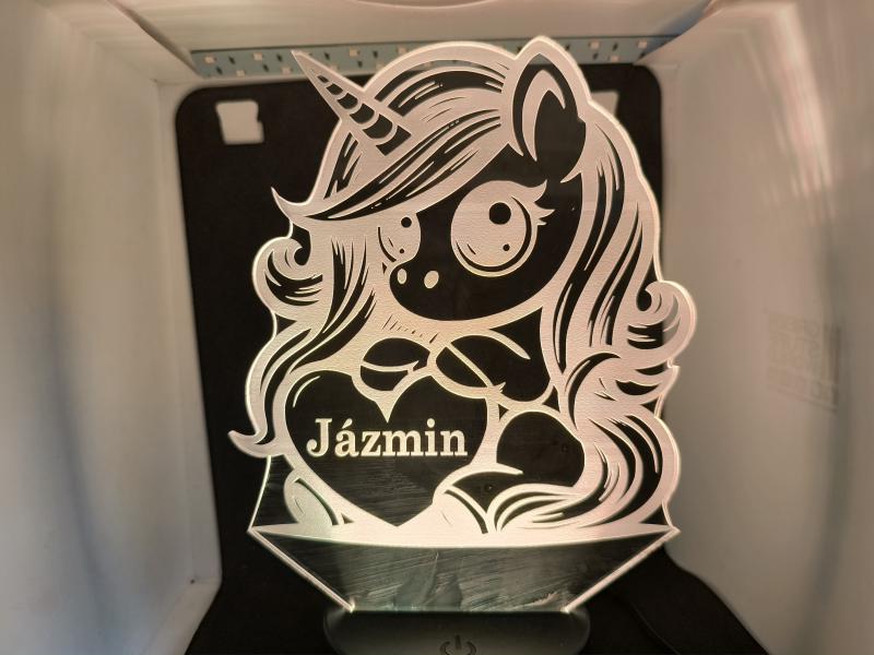 Unikornis LED lámpa