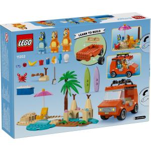LEGO® Bluey - Bluey és családja a tengerpartra utazik | #11202